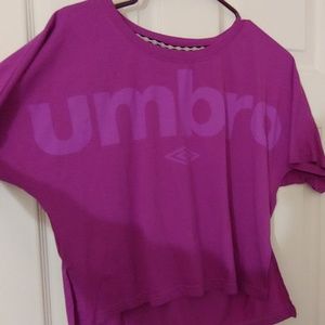 DONATED ❤❤Umbro Purple Tee